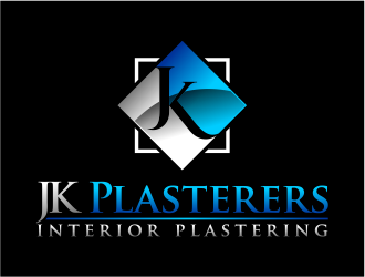 JK Plasterers. residential and commercial  logo design by cintoko