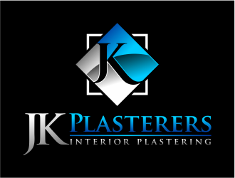 JK Plasterers. residential and commercial  logo design by cintoko