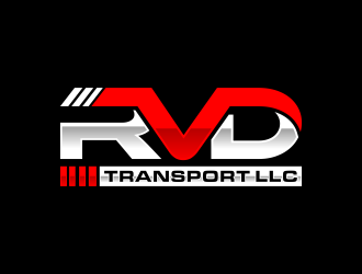 RVD Transport LLC logo design by haidar