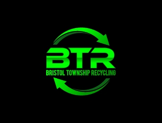 BTR bristol township recycling logo design by sakarep