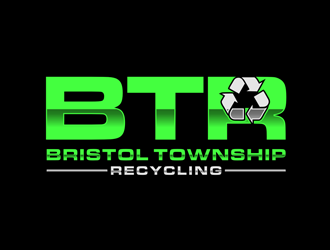 BTR bristol township recycling logo design by johana