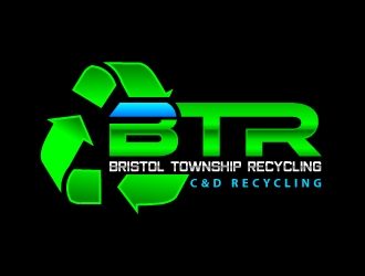 BTR bristol township recycling logo design by uttam