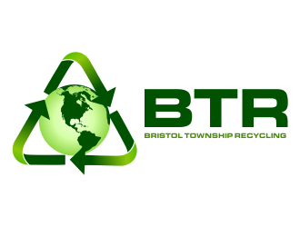 BTR bristol township recycling logo design by aldesign