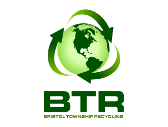 BTR bristol township recycling logo design by aldesign