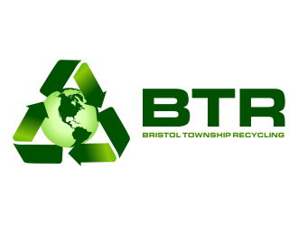 BTR bristol township recycling logo design by aldesign