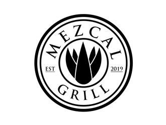 Mezcal Grill logo design by johana