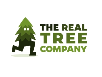 The Real Tree Company logo design by korzuen