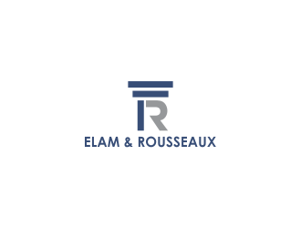 Elam & Rousseaux logo design by perf8symmetry