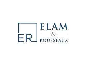 Elam & Rousseaux logo design by sabyan