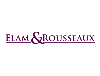 Elam & Rousseaux logo design by christabel