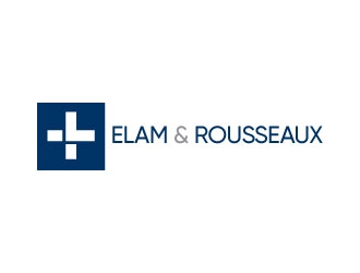 Elam & Rousseaux logo design by Erasedink