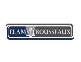 Elam & Rousseaux logo design by mindstree
