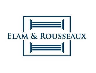 Elam & Rousseaux logo design by 35mm