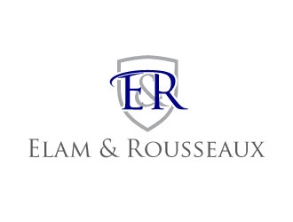 Elam & Rousseaux logo design by maze