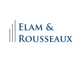 Elam & Rousseaux logo design by dibyo