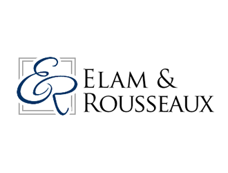 Elam & Rousseaux logo design by Coolwanz