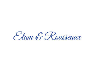 Elam & Rousseaux logo design by johana
