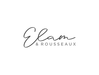 Elam & Rousseaux logo design by bricton