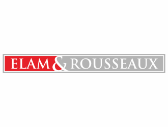 Elam & Rousseaux logo design by afra_art