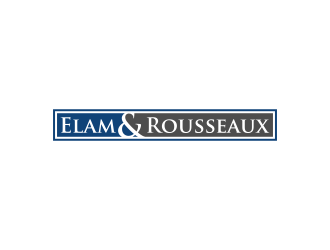 Elam & Rousseaux logo design by RIANW