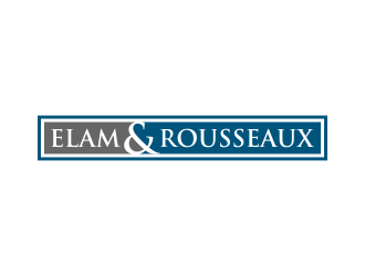 Elam & Rousseaux logo design by p0peye