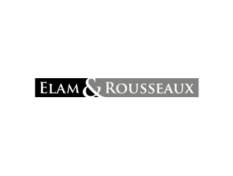 Elam & Rousseaux logo design by Barkah
