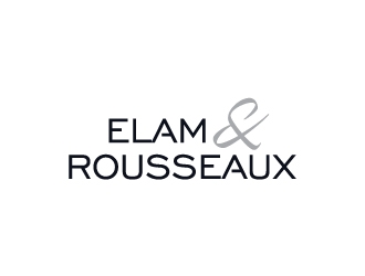 Elam & Rousseaux logo design by yans
