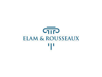 Elam & Rousseaux logo design by .::ngamaz::.