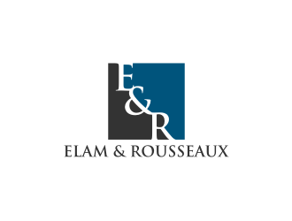 Elam & Rousseaux logo design by .::ngamaz::.