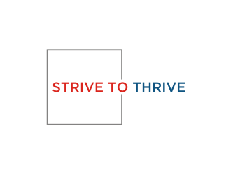Strive to Thrive logo design by Diancox