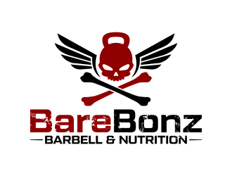 BareBonz Barbell & Nutrition logo design by ingepro