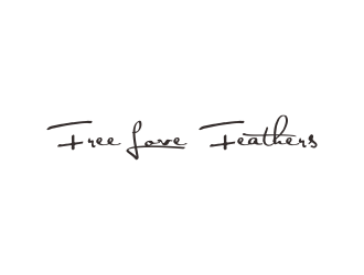 Free Love Feathers logo design by p0peye