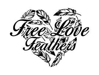 Free Love Feathers logo design by AYATA