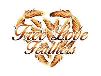 Free Love Feathers logo design by AYATA