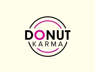 Donut Karma logo design by amar_mboiss
