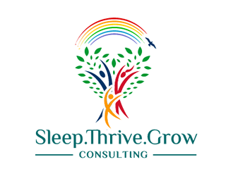 Sleep.Thrive.Grow Consulting logo design by Coolwanz