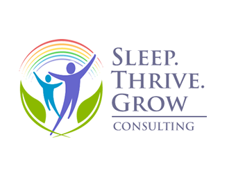 Sleep.Thrive.Grow Consulting logo design by Coolwanz