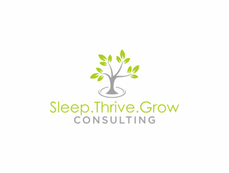 Sleep.Thrive.Grow Consulting logo design by checx