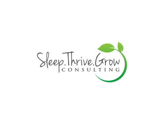 Sleep.Thrive.Grow Consulting logo design by salis17