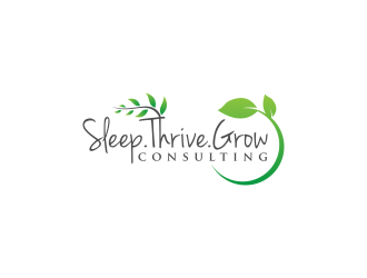 Sleep.Thrive.Grow Consulting logo design by salis17