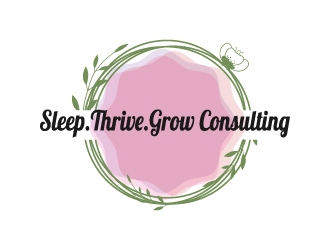 Sleep.Thrive.Grow Consulting logo design by kasperdz