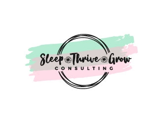 Sleep.Thrive.Grow Consulting logo design by Mad_designs