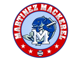 Martinez Mackerel logo design by DreamLogoDesign