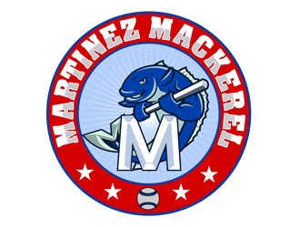 Martinez Mackerel logo design by DreamLogoDesign