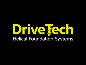DriveTech Helical Foundation Systems logo design by keylogo