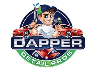 Dapper Detail Pros logo design by invento