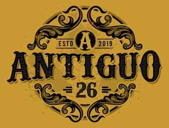 Antiguo 26 logo design by Conception