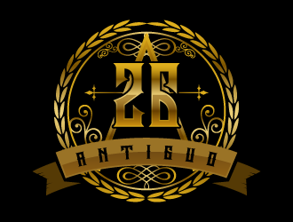 Antiguo 26 logo design by pencilhand