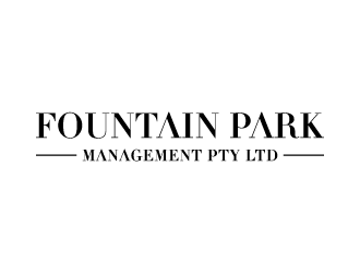 FOUNTAIN PARK MANAGEMENT PTY LTD  logo design by pencilhand