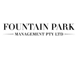 FOUNTAIN PARK MANAGEMENT PTY LTD  logo design by pencilhand